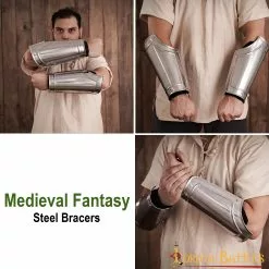 Brazales Simples De Fantasía Medieval -Armadura Ventas 9301 pattern 2 2 1