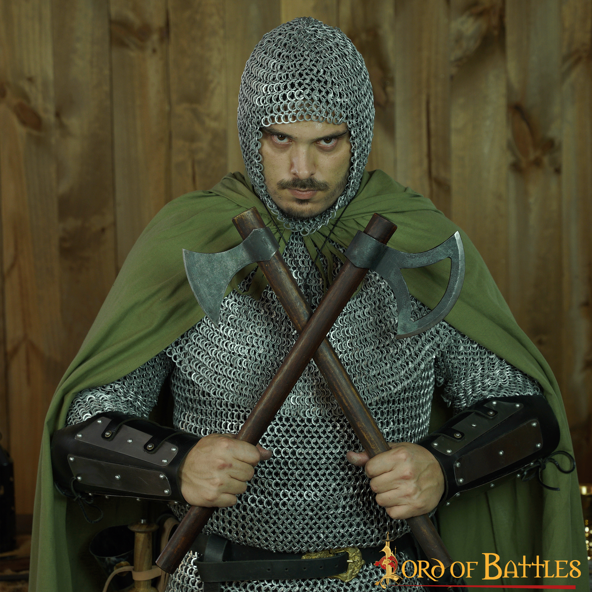 Brazales Entablillados Brazalete De Cuero Auténtico Reforzado Con Placas De Acero 8 Brazales Entablillados Brazalete De Cuero Auténtico Reforzado Con Placas De Acero - Imagen 6