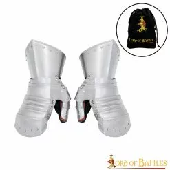 Manopla Medieval Maximiliano Guanteletes Calibre 16