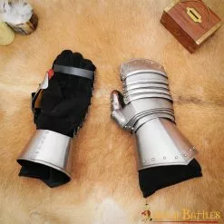 Manopla Medieval Maximiliano Guanteletes Calibre 16 -Armadura Ventas 9404P16 4