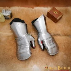 Manopla Medieval Maximiliano Guanteletes Calibre 16 -Armadura Ventas 9404P16 6