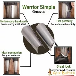 Grebas Medievales Simples LARP Armadura Calibre 18 -Armadura Ventas 9506 1 1