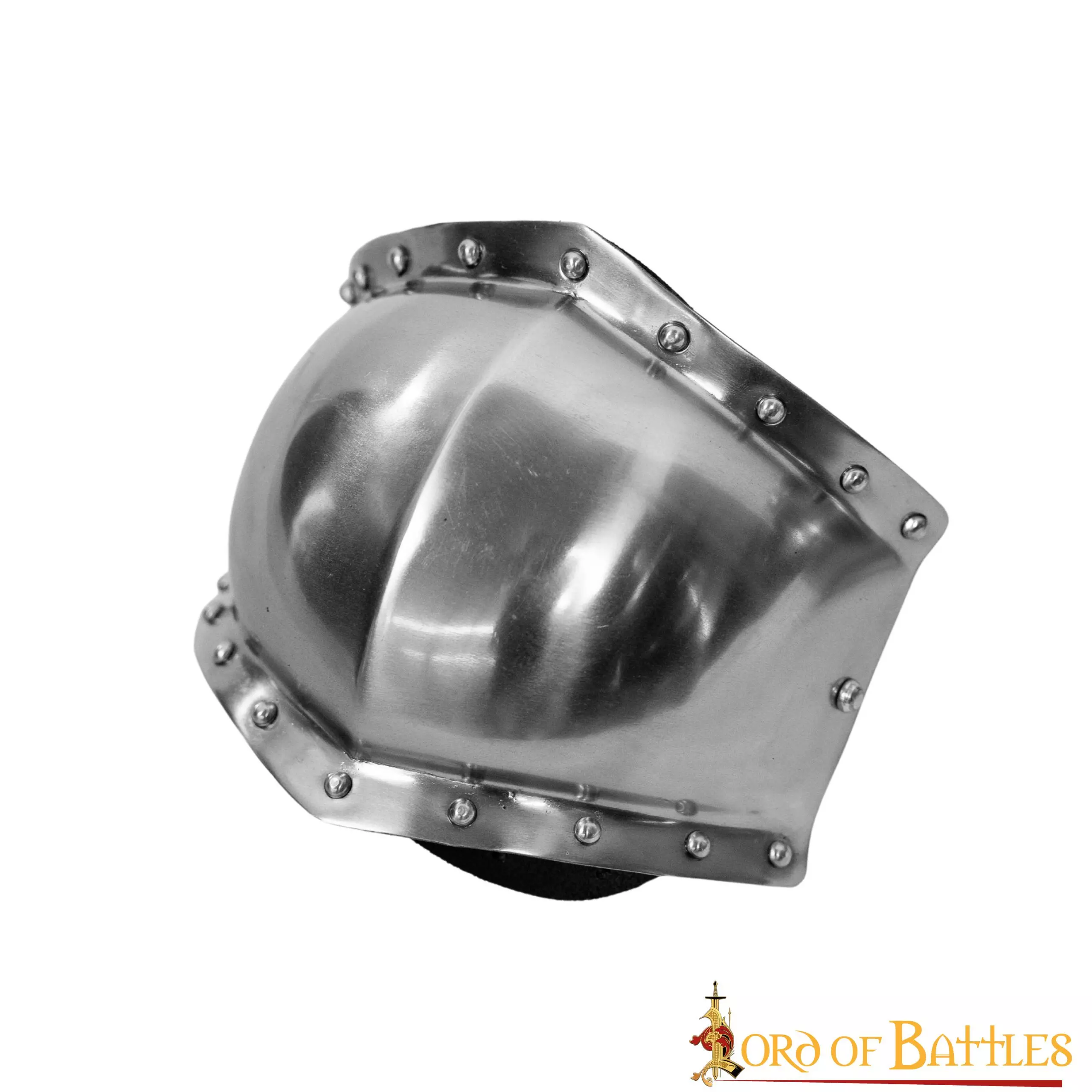 Caballero Del Siglo XIII - XIV Poleyns Rodilleras Forradas De Ante Calibre 16 6 Caballero Del Siglo XIII - XIV Poleyns Rodilleras Forradas De Ante Calibre 16 - Imagen 4