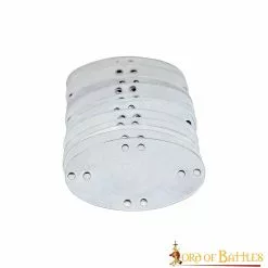 Placas De Acero Laminar Vikingo Medieval Visby Para Armadura De Placas -Armadura Ventas 9700 100pcs 2 1