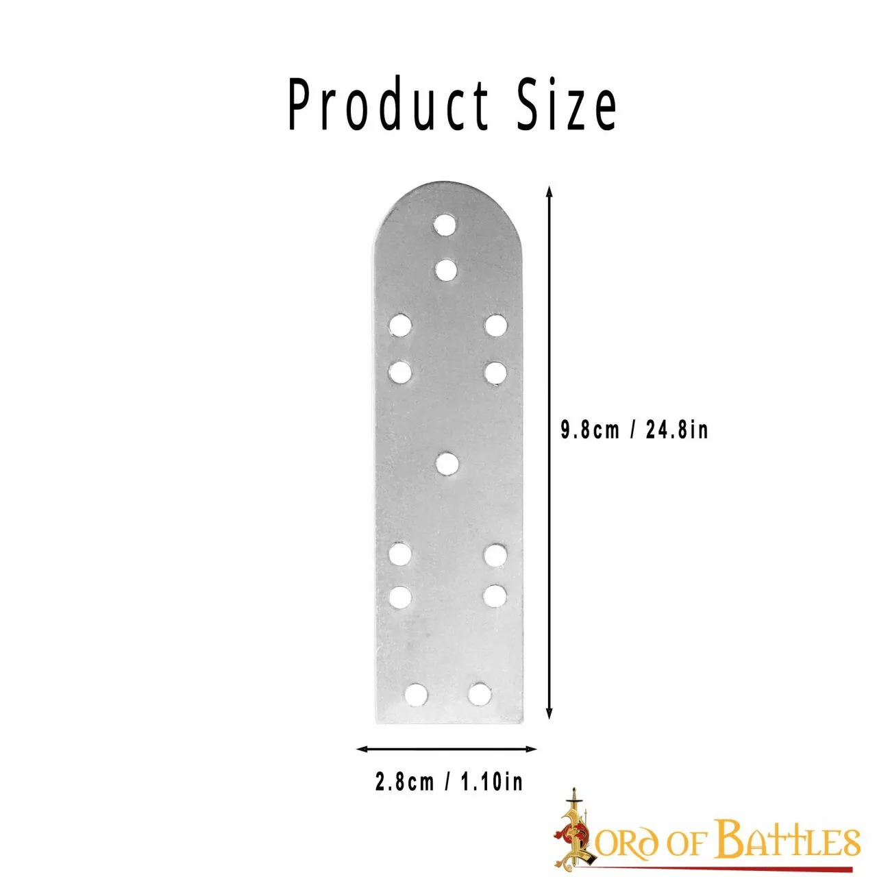 Birka Lamellar Plates 100 Piezas Lamellae De Acero Sueltas Para Armadura Lamelar Viking/Rus/Khazar 5 Birka Lamellar Plates 100 Piezas Lamellae De Acero Sueltas Para Armadura Lamelar Viking/Rus/Khazar - Imagen 3