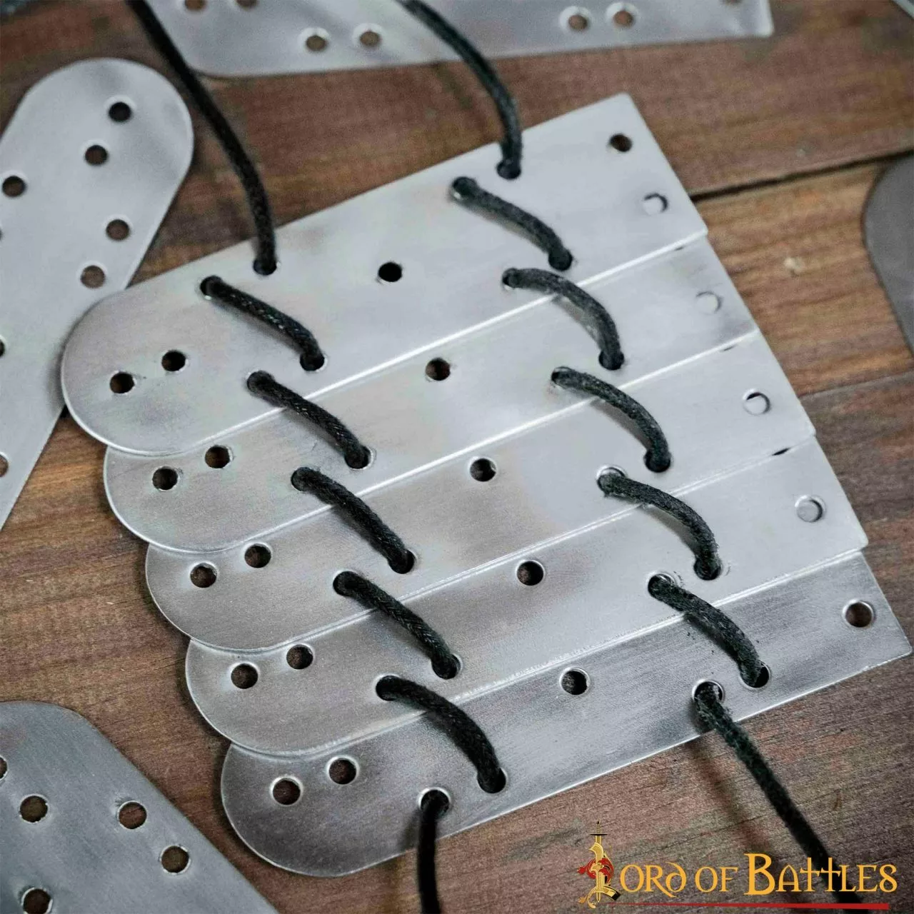 Birka Lamellar Plates 100 Piezas Lamellae De Acero Sueltas Para Armadura Lamelar Viking/Rus/Khazar 8 Birka Lamellar Plates 100 Piezas Lamellae De Acero Sueltas Para Armadura Lamelar Viking/Rus/Khazar - Imagen 6