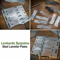 Lombardía Bizantina Lamelar Placas De Acero 100 Piezas Lamellae 13 Lombardía Bizantina Lamelar Placas De Acero 100 Piezas Lamellae -Armadura Ventas 9704 100 pattern 2