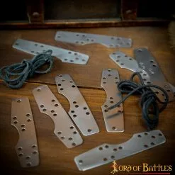 Juego De 100 Láminas De Acero Bizantino Lombardo 12 Juego De 100 Láminas De Acero Bizantino Lombardo -Armadura Ventas 9705 100 5 1