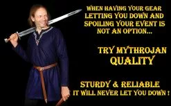 Mythrojan Bolsa Con Cordón Para Cinturón Accesorios Para Disfraces Renacimiento Bolsa Para Joyas -Armadura Ventas EBC 3