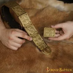 Juego De 3 Adornos Florales Romanos De Latón Puro Para Cinturón 11 Juego De 3 Adornos Florales Romanos De Latón Puro Para Cinturón -Armadura Ventas WhatsApp Image 2022 07 23 at 9.50.28 AM 1