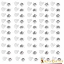 Juego De 50 Botones Tich De Acero De 7 Mm