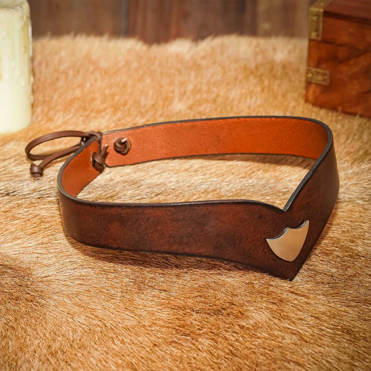 Diadema Principesca De Cuero En Tres Colores 7 Diadema Principesca De Cuero En Tres Colores - Imagen 5