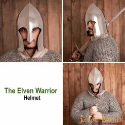 Casco De Guerrero Elfo Con Forro De Cuero Para LARP Y Cosplay Calibre 16 12 Casco De Guerrero Elfo Con Forro De Cuero Para LARP Y Cosplay Calibre 16 -Armadura Ventas WhatsApp Image 2022 12 15 at 10.49.41 AM