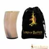Taza De Cerveza Medieval Vikinga Hecha A Mano Con Auténtico Cuerno De Buey -Armadura Ventas WhatsApp Image 2022 12 20 at 6.36.37 PM 1