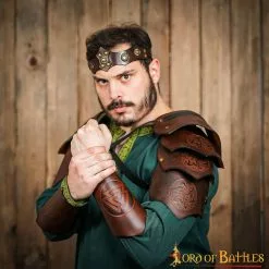 Brazales De Cuero Auténtico Del Guerrero Del Reino -Armadura Ventas WhatsApp Image 2023 01 21 at 11.11.44 AM 4