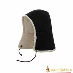 Gorro Medieval Acolchado Negro 9 Gorro Medieval Acolchado Negro -Armadura Ventas WhatsApp Image 2023 04 08 at 1.53.57 PM 1
