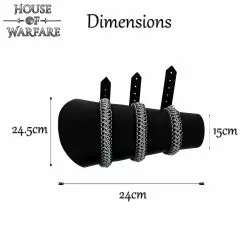 Brazales De Cuero De Guardabosques Con Hileras De Cota De Malla -Armadura Ventas WhatsApp Image 2023 05 09 at 12.04.20 PM 1