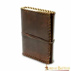 Diario Medieval Con Bordes Cosidos Hecho A Mano Diario De Notas En Piel Genuina -Armadura Ventas libro 02 1 scaled 1