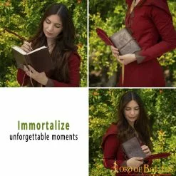 The Dragon Journal Diario De Notas Hecho A Mano En Piel Auténtica -Armadura Ventas libro 05 1 scaled 1