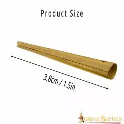 Juego De 10 Bengalas Medievales De Latón Macizo Puro 10 Juego De 10 Bengalas Medievales De Latón Macizo Puro -Armadura Ventas punta 03 scaled 1