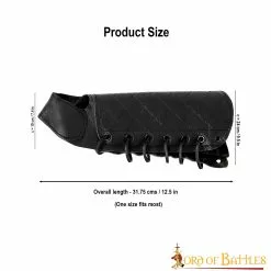 Brazaletes De Cuero Auténtico Para Una Mano Protección Funcional Para El Brazo 10 Brazaletes De Cuero Auténtico Para Una Mano Protección Funcional Para El Brazo -Armadura Ventas size 1 1