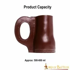 Jarra De Cuero Pirata De Asalto Fabricada A Mano En Cuero Auténtico -Armadura Ventas size 12