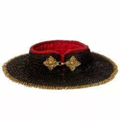 Mythrojan Remachado Chainmail Standard "The Red Knight Gorget" : 6mm Flat Ring Round Rivets (Alt) With Sturdy Red Padded Lining And Solid Brass Closing System